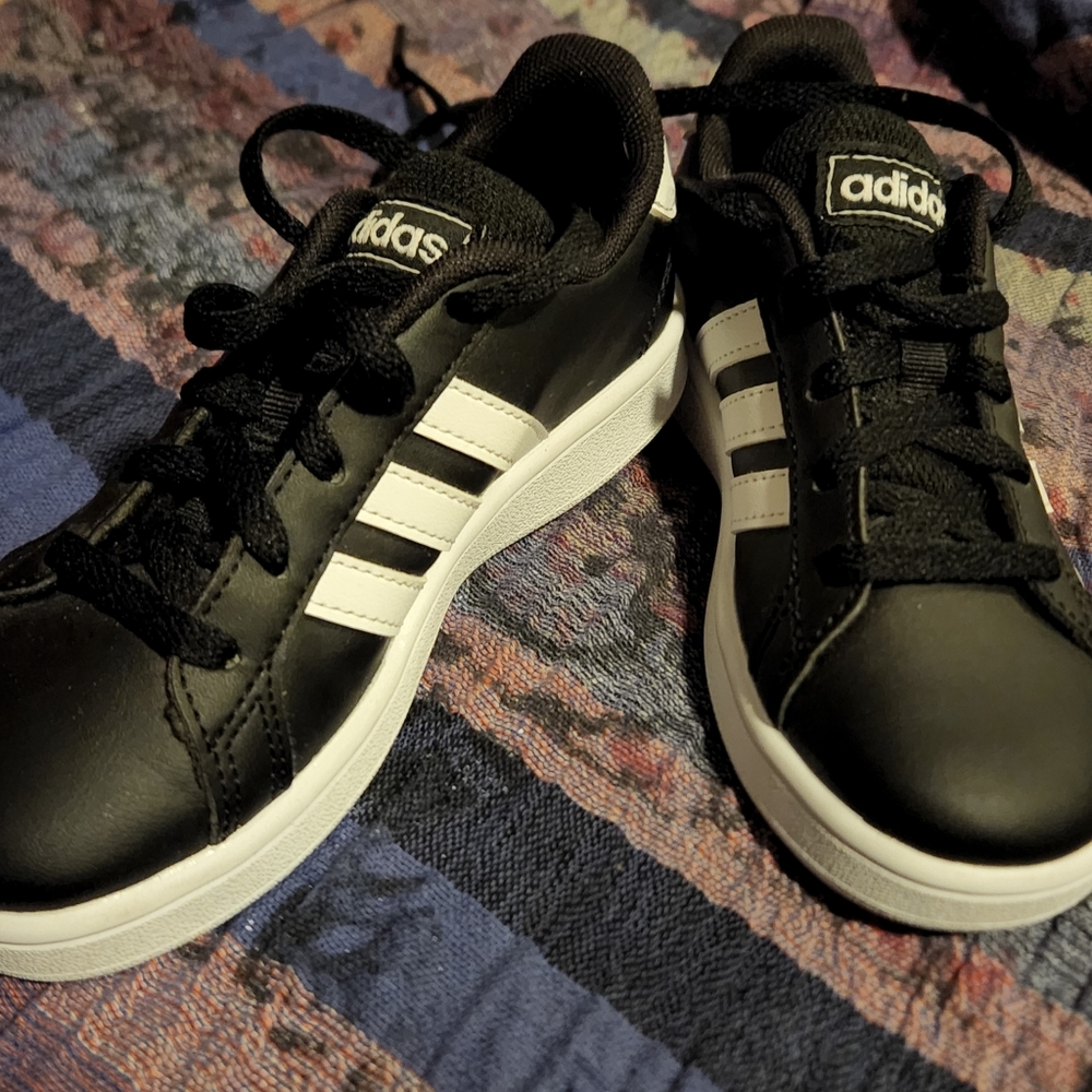 Little boy size 11 Adidas sneaker